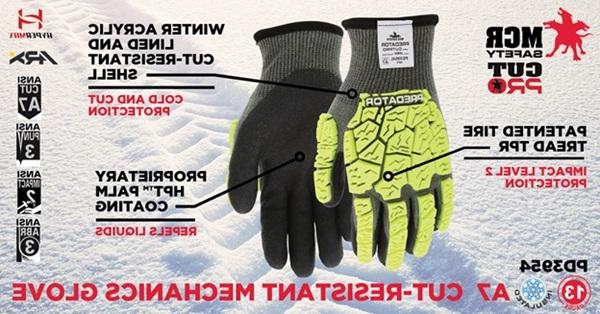 Cut Resistant Insulated Impact Gloves